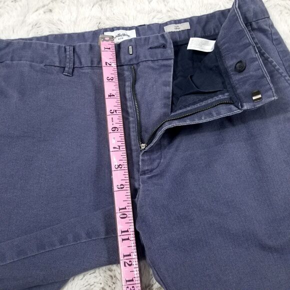 Goodfellow co Pants Mens 38×32 Purple Slim Ceñido Straight Flat front - Picture 6 of 10